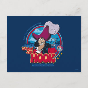 Carte Postale Capitaine Hook   Crochet gauche