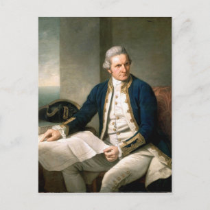 Carte Postale Capitaine James Cook
