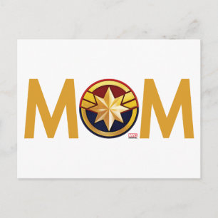 Carte Postale Capitaine Marvel Maman