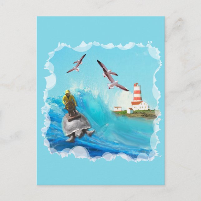 Carte Postale Capitaine Turtle (Devant)