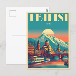Carte Postale Capitale de la Géorgie de Tbilissi, Cadeaux souven