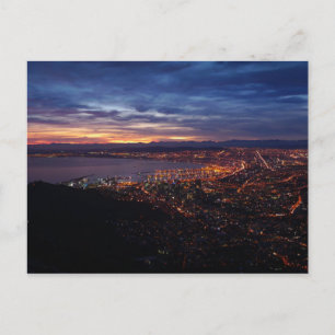 Carte Postale Capitale la nuit