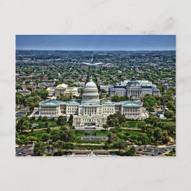Carte Postale Capitol américain (Devant)