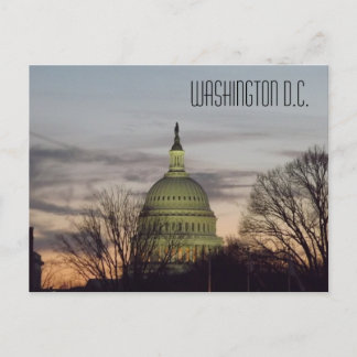 Carte Postale Capitol Building Dome Washington D.C.