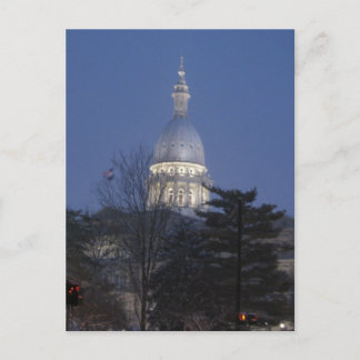 Carte Postale Capitol Building Lansing Michigan