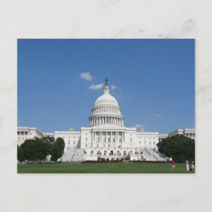 Carte Postale Capitol Building, Washington D.C.
