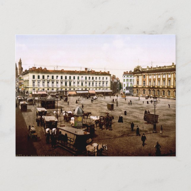 Carte Postale Capitol Place Toulouse France (Devant)