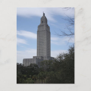 Carte Postale Capitole de l'État de Louisiane à Baton Rouge, LA