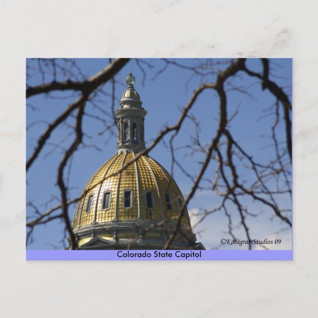 Carte Postale Capitole de l'État du Colorado (Devant)