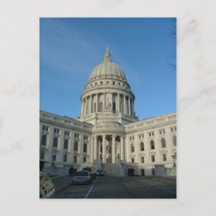 Carte Postale Capitole d'État - Madison
