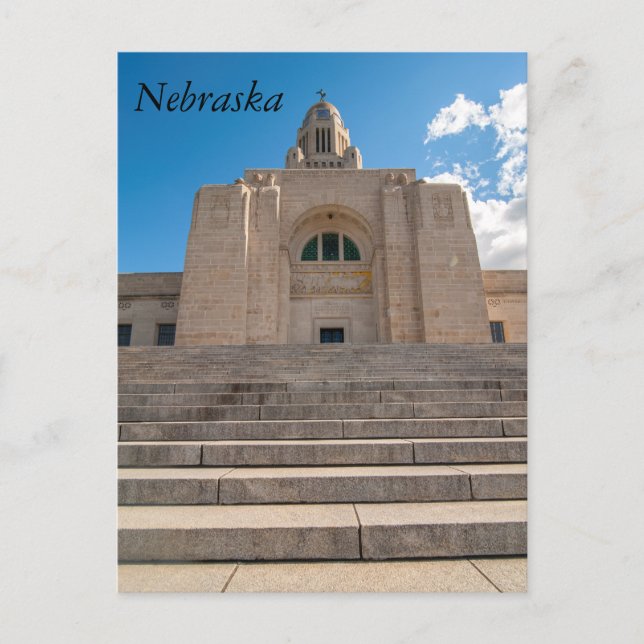 Carte Postale Capitole du Nebraska (Devant)