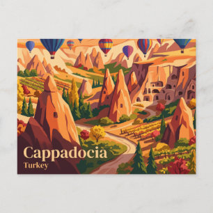Carte Postale Cappadoce Turquie