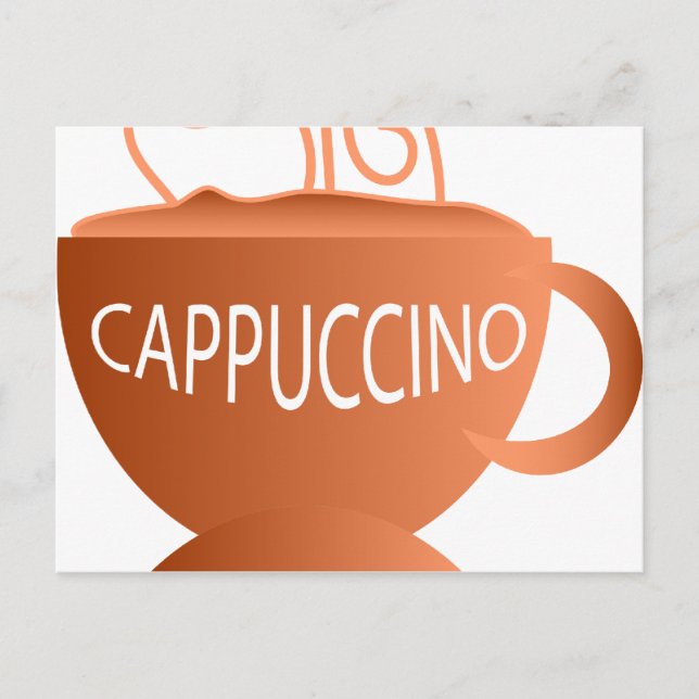 Carte Postale Cappuccino (Devant)