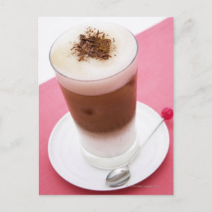 Carte Postale Cappuccino glacé