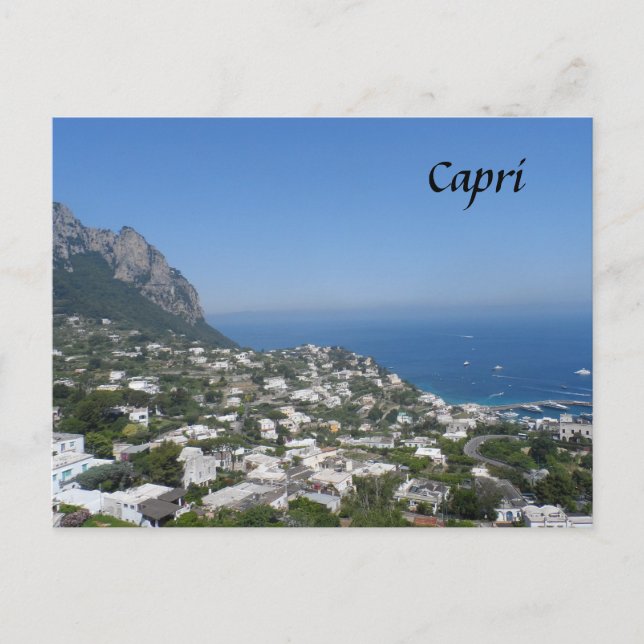 Carte Postale Capri, Italie (Devant)