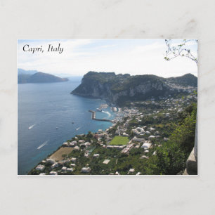 Carte postale Capri, Italie
