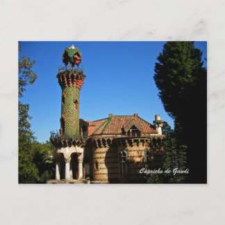 Carte Postale Capricho de Gaudi.Comillas,