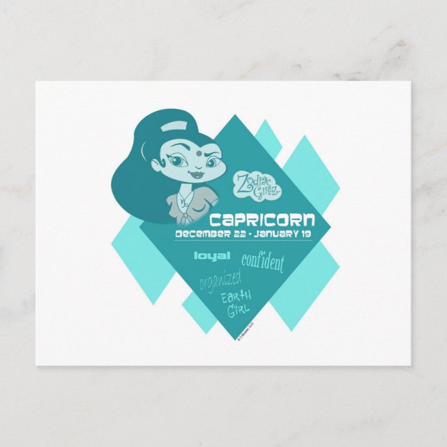 Carte postale Capricorn (Devant)