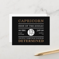 Capricorn Sign of the Zodiac, astrologie