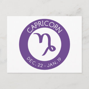 Carte Postale Capricorne