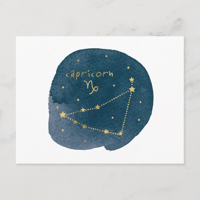 Carte Postale Capricorne (Devant)