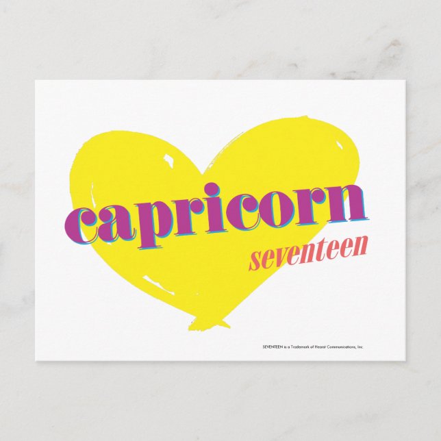 Carte Postale Capricorne 3 (Devant)