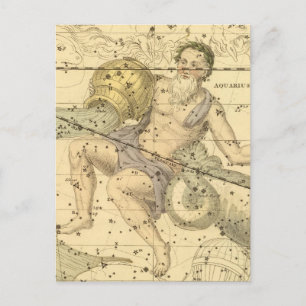 Carte Postale Capricorne et Aquarius
