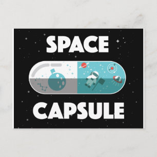 Carte Postale Capsule spatiale
