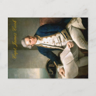 Carte Postale Capt James Cook Postcard, Discoverer of Hawaii