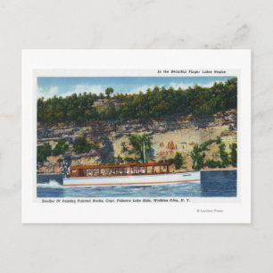 Carte Postale Capt Palmers Lake Ride Stroller IV Boat Scene