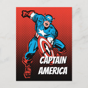 Carte Postale Captain America Shield