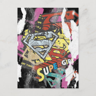 Carte Postale Capteurs de bande dessinée Supergirl 4