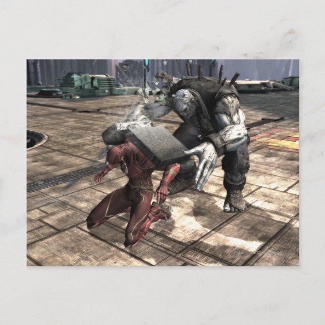 Carte Postale Capture d'écran : Flash vs Grundy 2 (Devant)