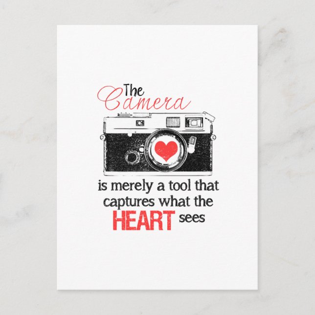 Carte Postale Capturer le coeur (Devant)