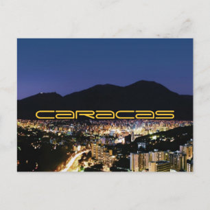 Carte Postale Caracas la nuit