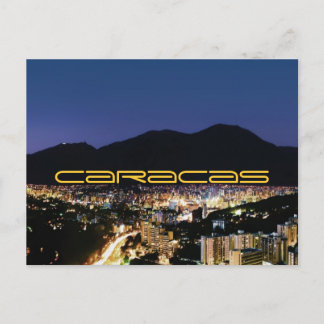 Carte Postale Caracas la nuit