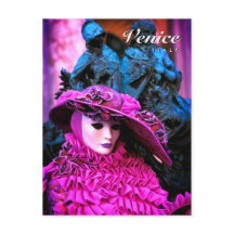 Caractère carnavalesque masqué élégant