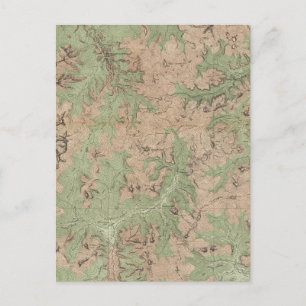 Carte Postale Caractéristiques économiques du Colorado