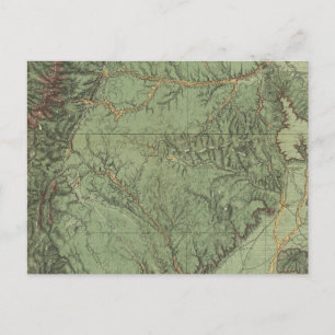 Carte Postale Caractéristiques économiques du Colorado et du Nou
