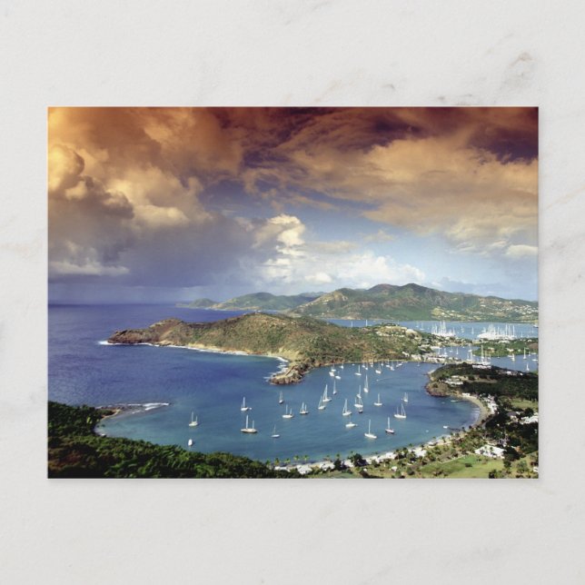 Carte Postale Caraïbes, Antigua. (Devant)