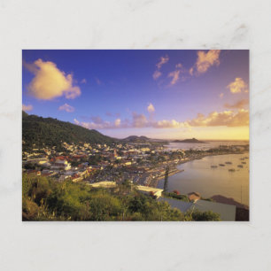 Carte Postale Caraïbes, Antilles françaises, Saint-Martin.