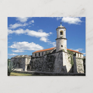 Carte Postale Caraïbes, Cuba, La Havane. Vieille Havane, Castill