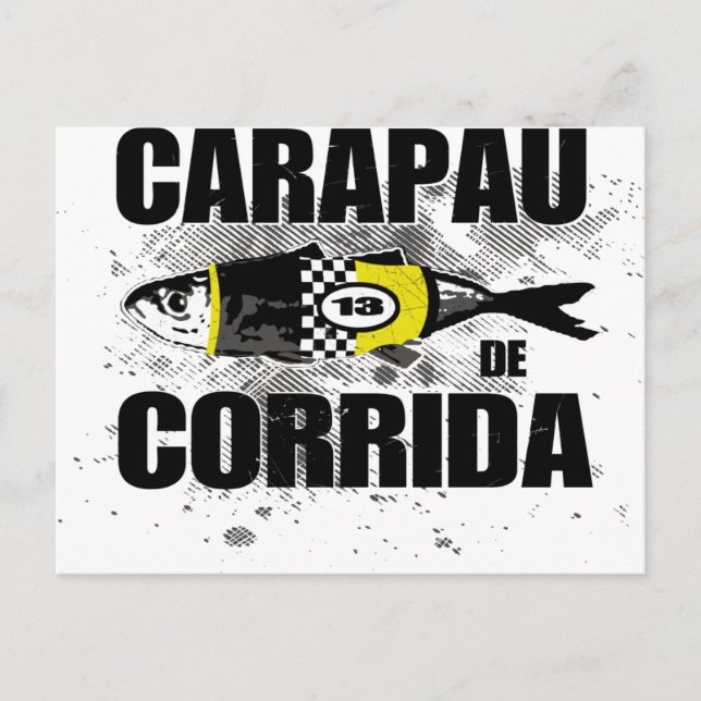 Carte Postale Carapau De Corrida (Devant)