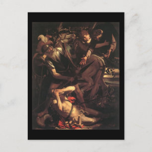 Carte Postale Caravaggio La Conversion De Saint Paul