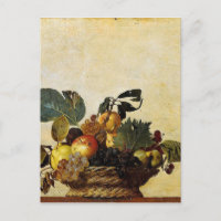 Caravaggio - Panier de fruits - Oeuvre classique