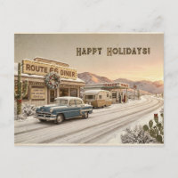 Caravane de la Route 66 Dîner Balade de Noël