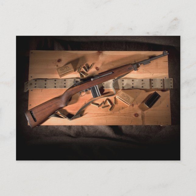 Carte Postale Carbine M1 (Devant)
