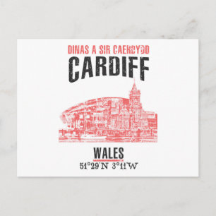 Carte Postale Cardiff