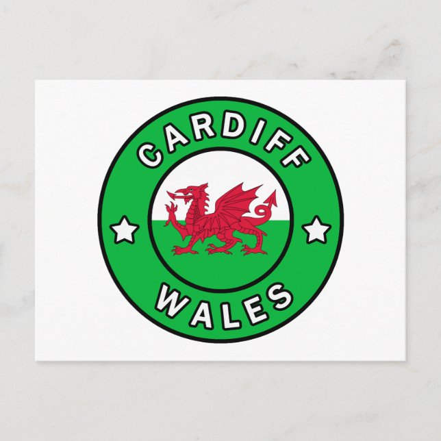 Carte Postale Cardiff Wales (Devant)