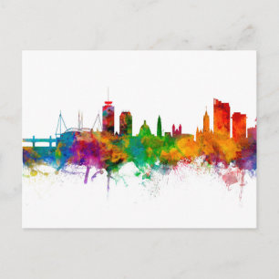 Carte Postale Cardiff Wales Skyline